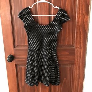 Charlotte Russe Cotton Polka Dot Dress